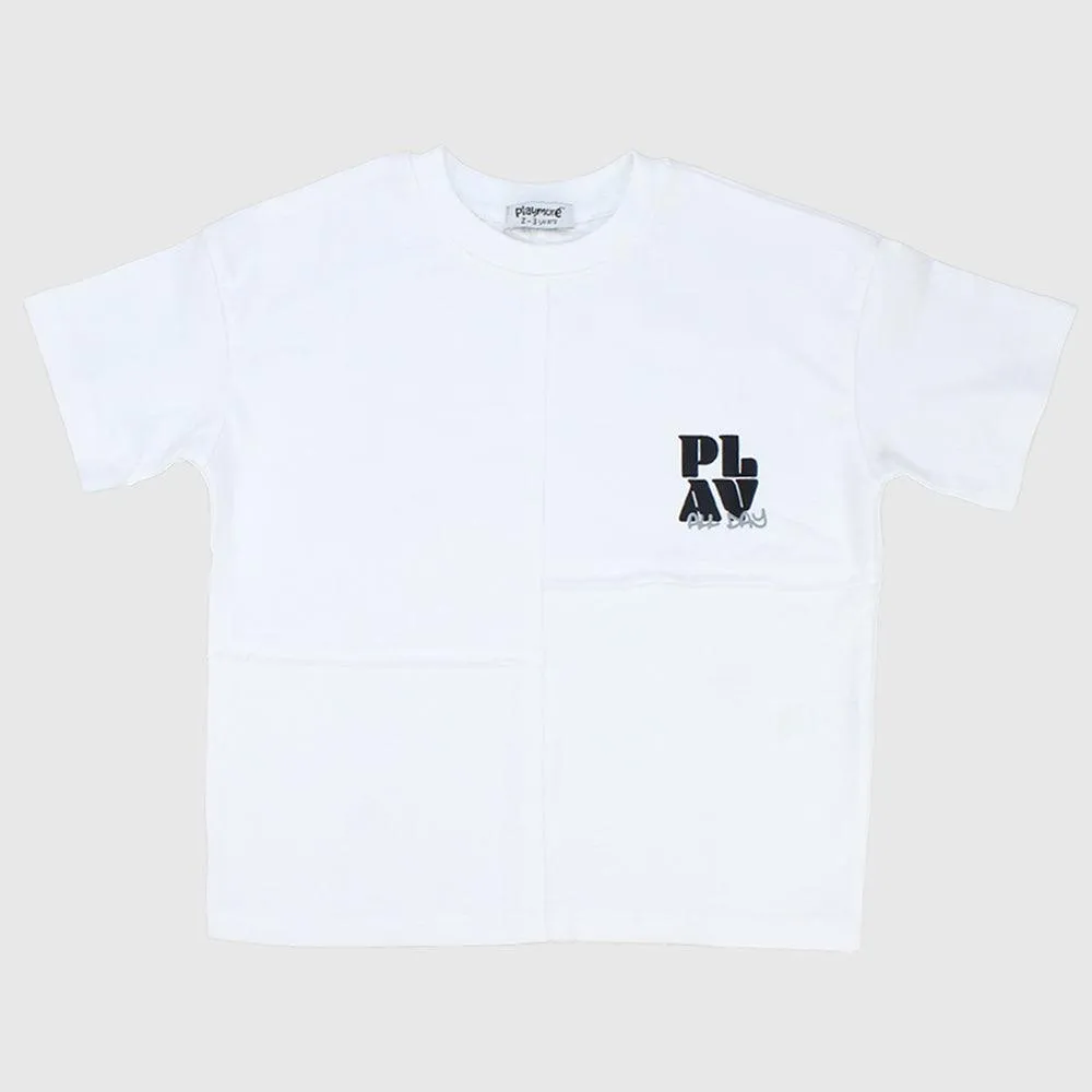 "Play All Day" Short-Sleeved T-Shirt