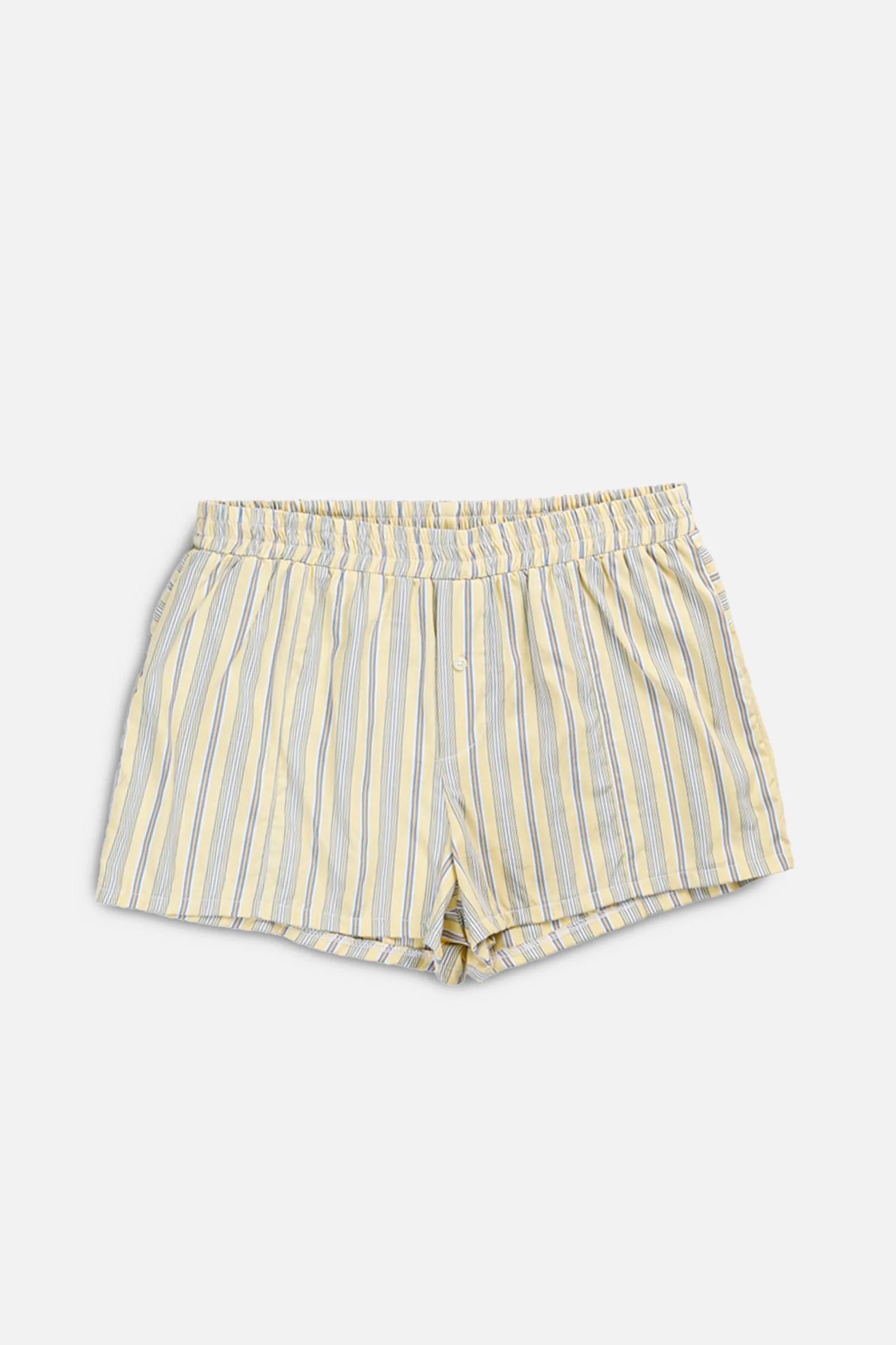 Rework Oxford Mini Boxer Shorts - L