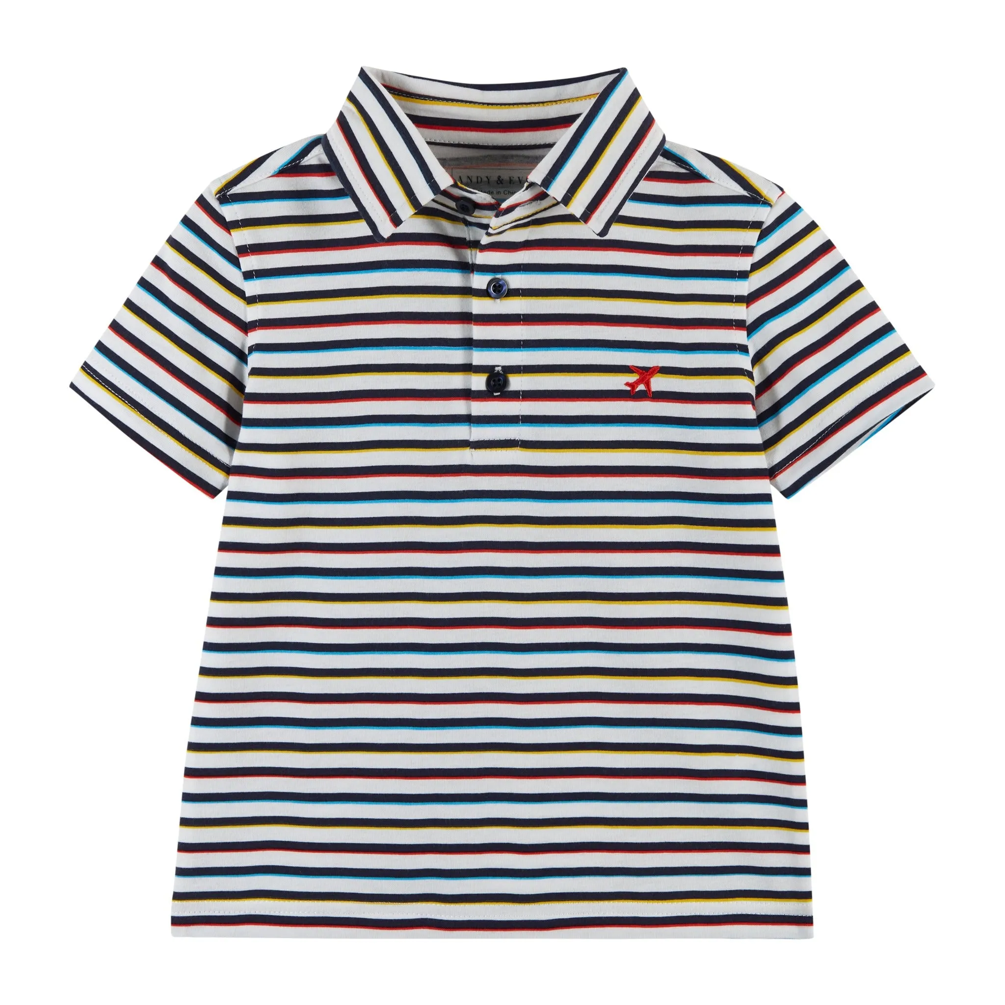 Striped Polo | Multicolor