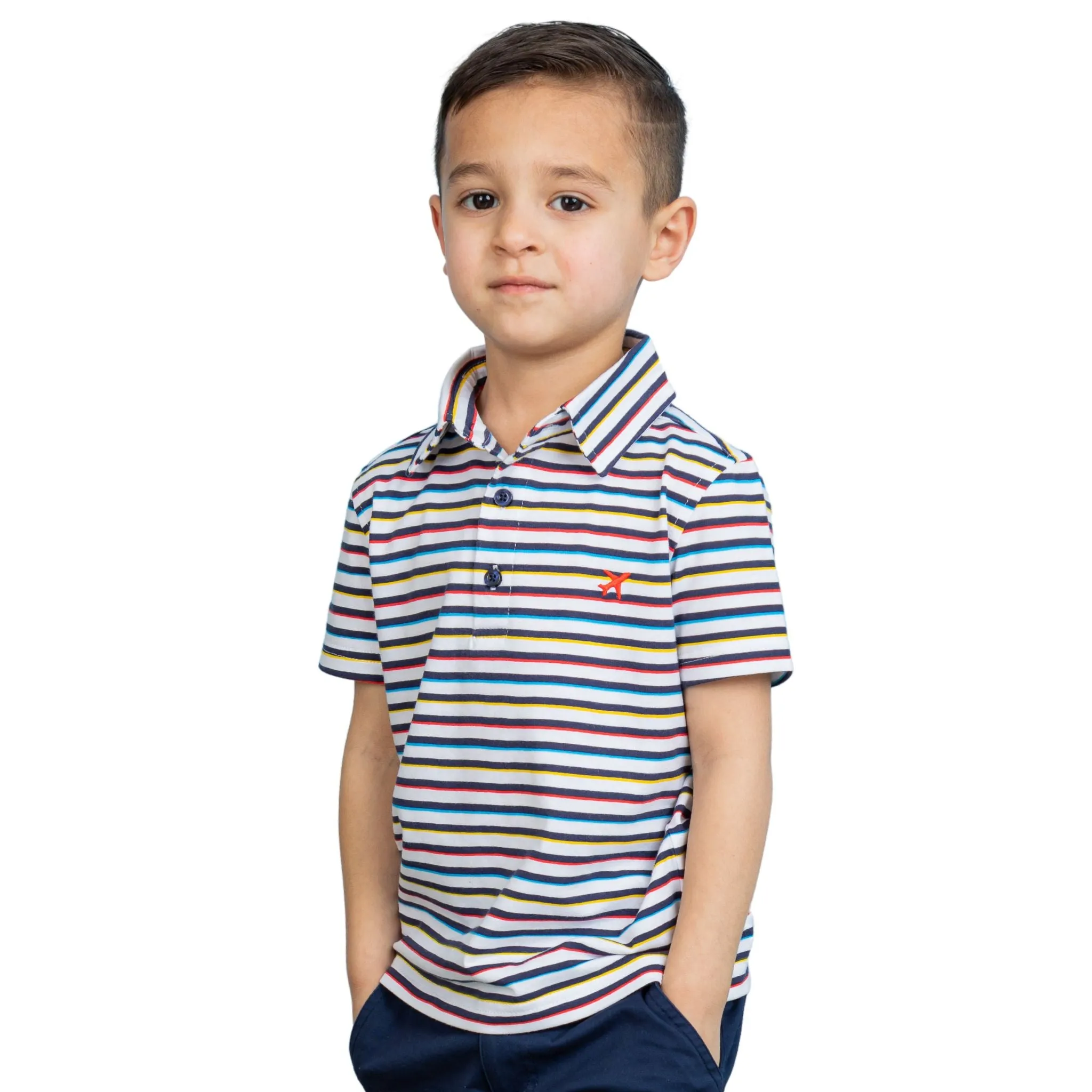 Striped Polo | Multicolor