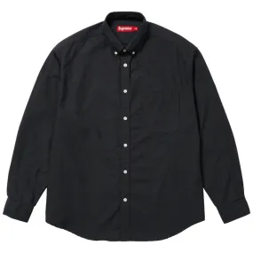 SUPREME LOOSE FIT OXFORD SHIRT-BLACK