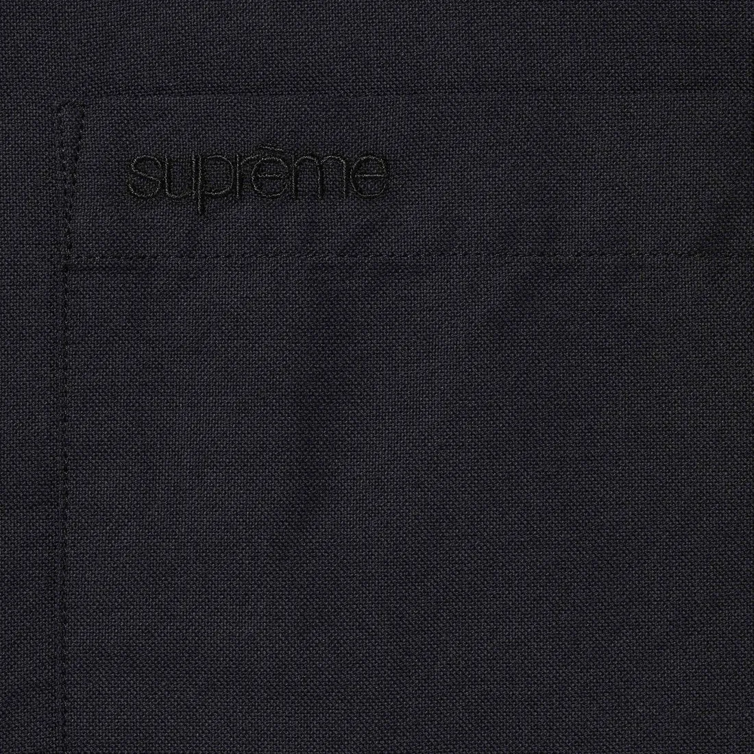 SUPREME LOOSE FIT OXFORD SHIRT-BLACK