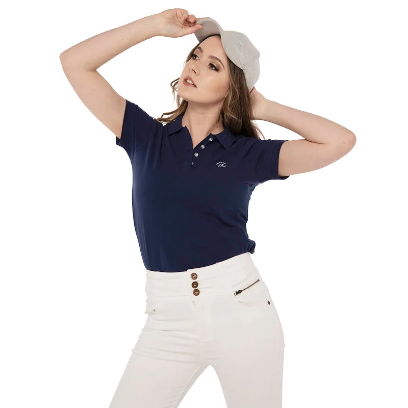 The Elegant Polo in Navy Blue