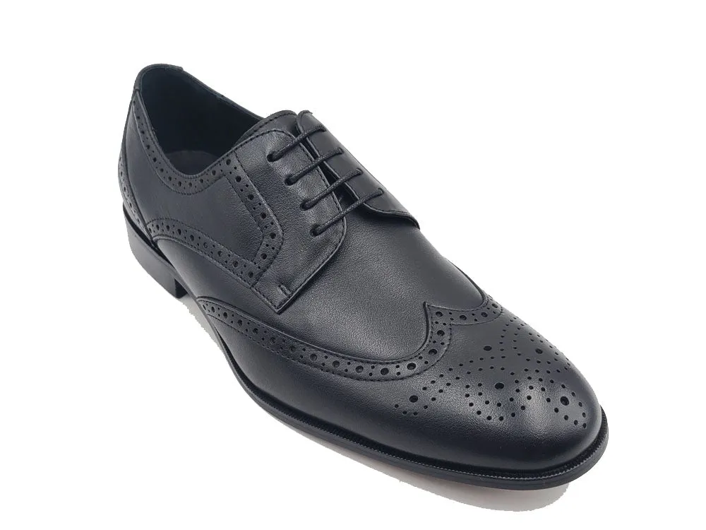 Tumbled Leather Blucher style Oxford with Flex Sole