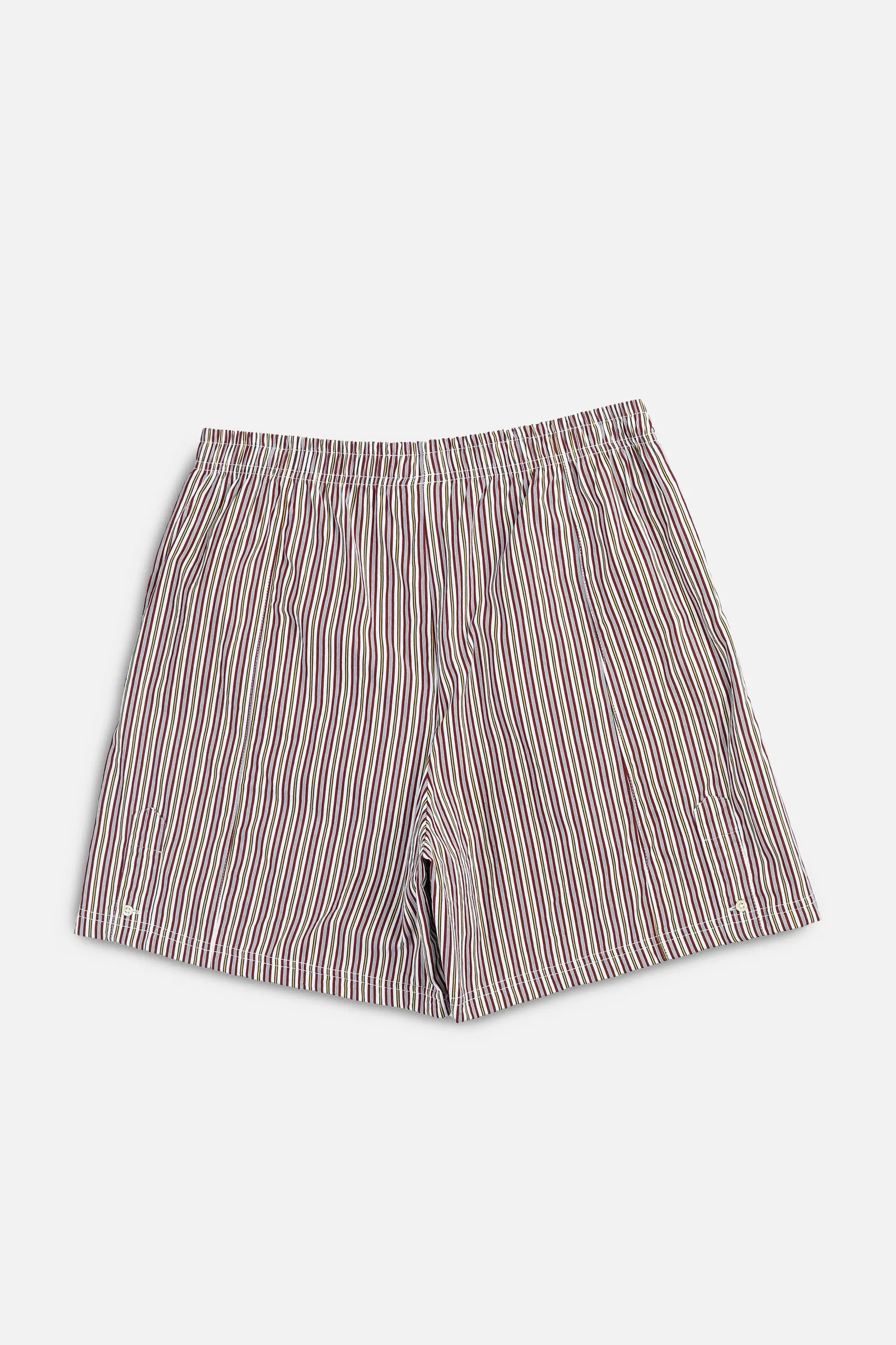 Unisex Rework Oxford Boxer Shorts - L