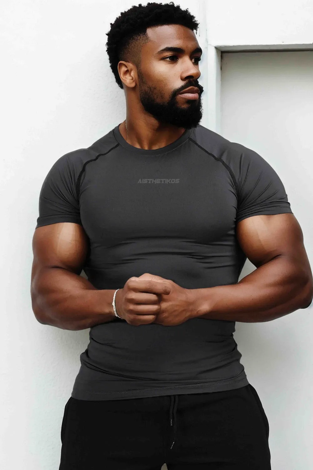 White Compression T-shirt