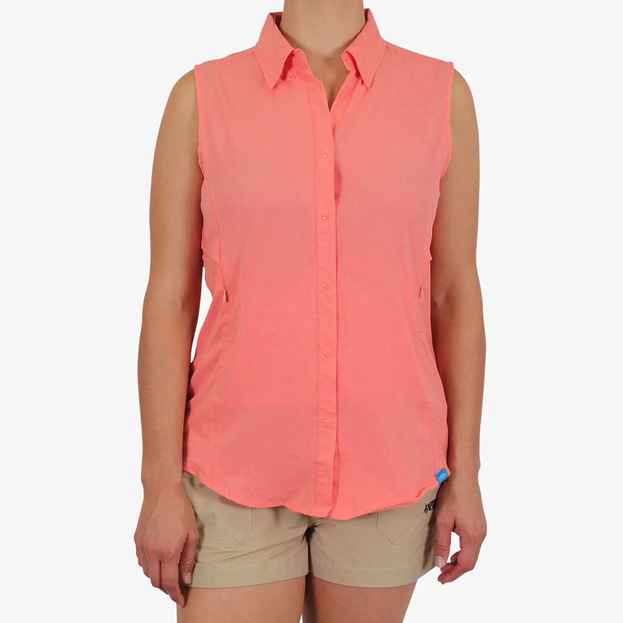 Women's Wrangle Sleeveless Vented Fishing Shirt