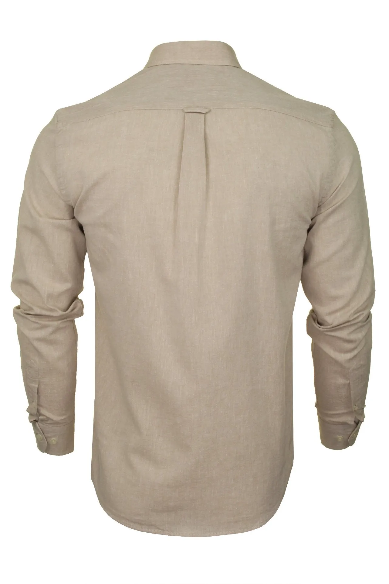 Xact Mens Linen Shirt - Long Sleeved